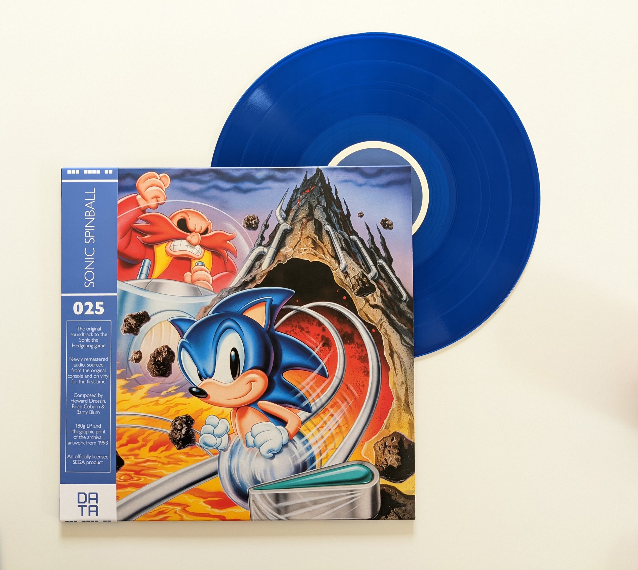 新品 ソニック・スピンボール オリジナルサウンドトラック アナログ盤 レコード DATA025: Sonic Spinball – DATA DISCS
