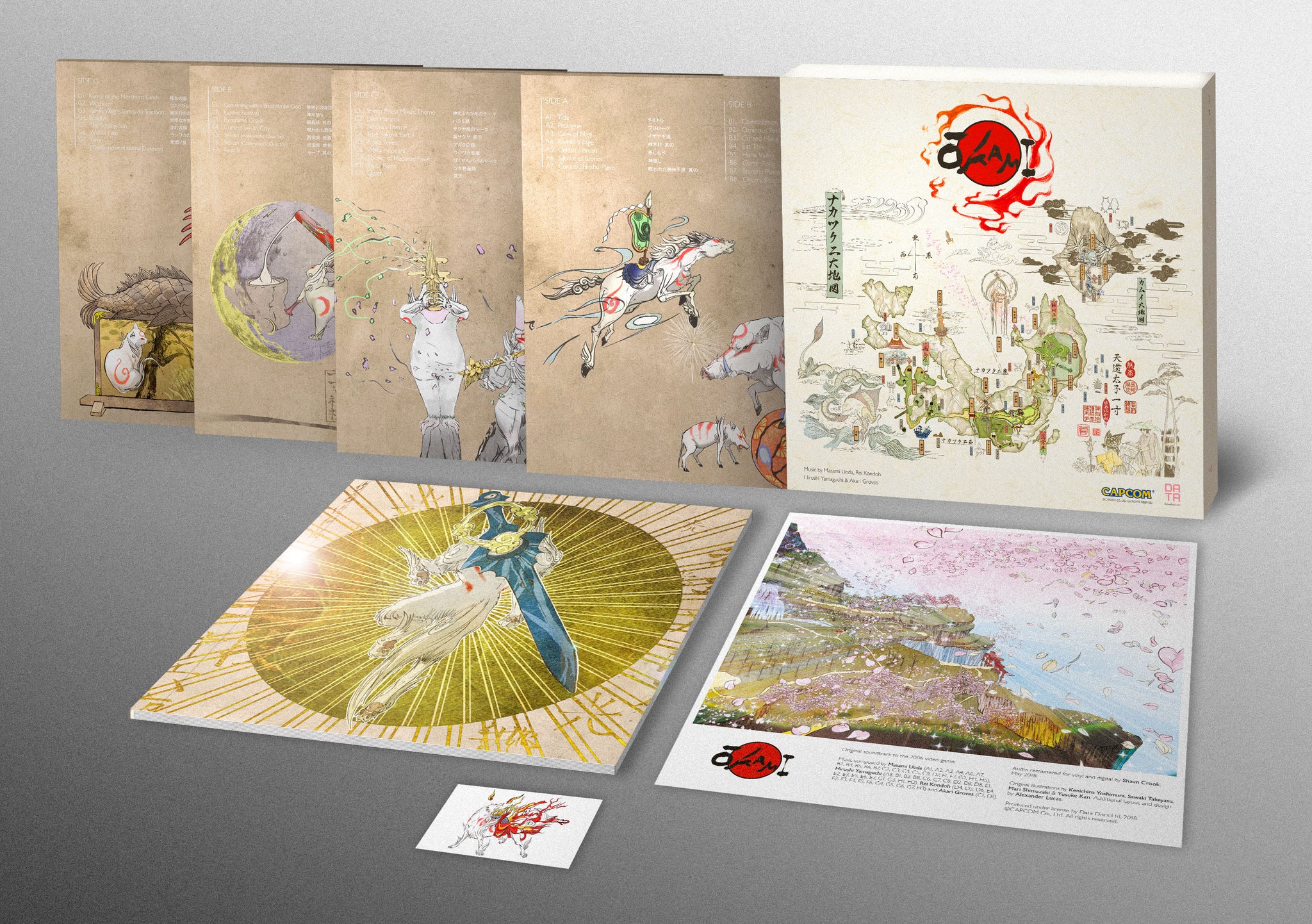 大神　サウンドトラック　アナログ盤　DATA DISCS 大神サウンドトラックアナログ盤DATA DISCS